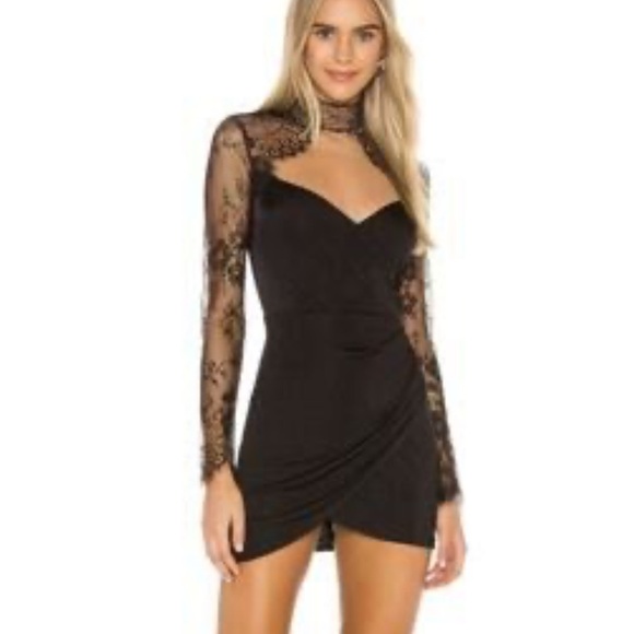 Michael Costello Dresses & Skirts - Michael Costello x Revolve Helix Mini Dress Black Size Small